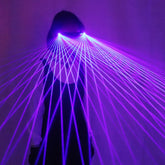 Purple LED Laser Glasses